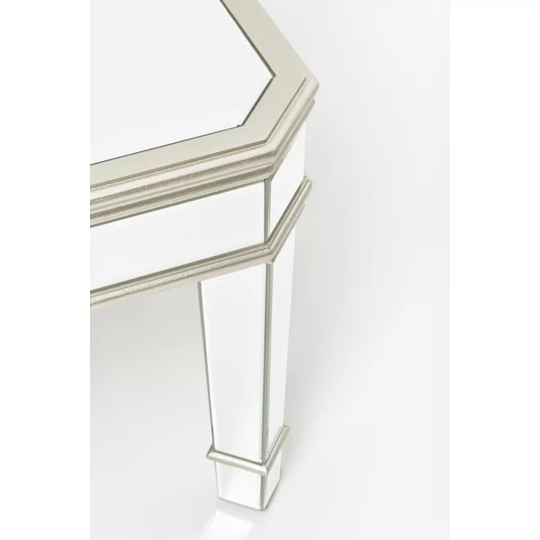 "Argento" Mirrored Square Coffee Table