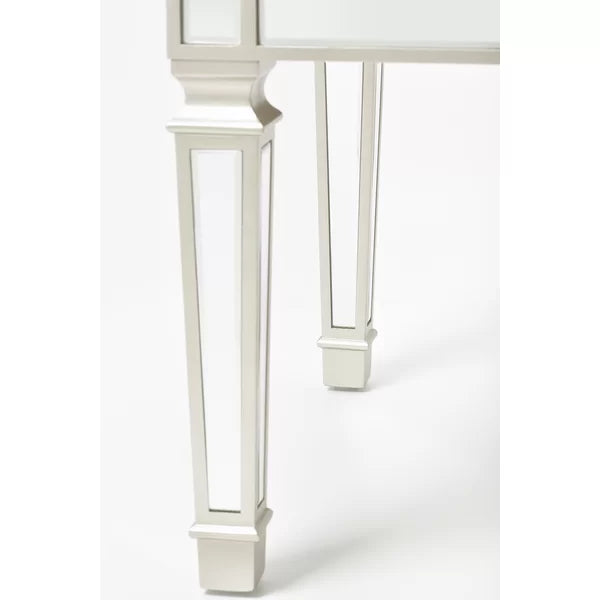 "Argento" Mirrored Rectangular Coffee Table