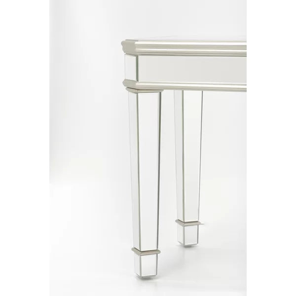 "Argento" Mirrored Rectangular Coffee Table