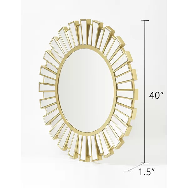 “Sole" Accent Wall Mirror