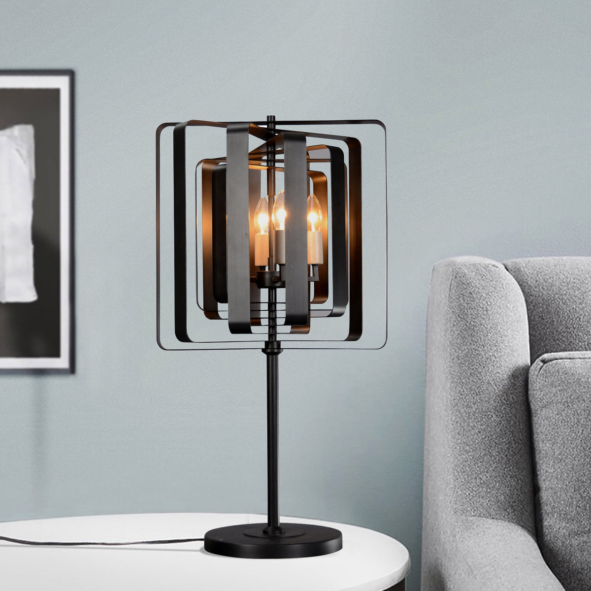 "Torcia" 4-Bulb Candle-Style Table Lamp