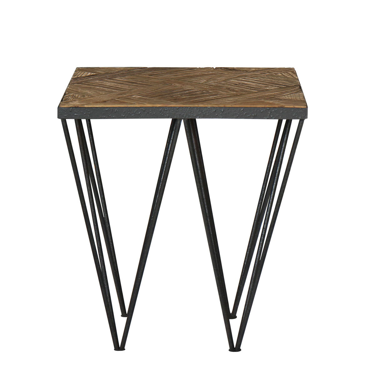 "Punta Reclaimed" Elm Wood Side/End Table