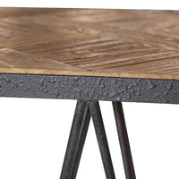 "Punta Reclaimed" Elm Wood Side/End Table