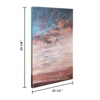 "Sunset Beach" Oil Painting