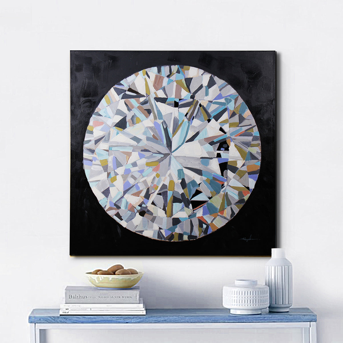 "Diamond" Oil Painting