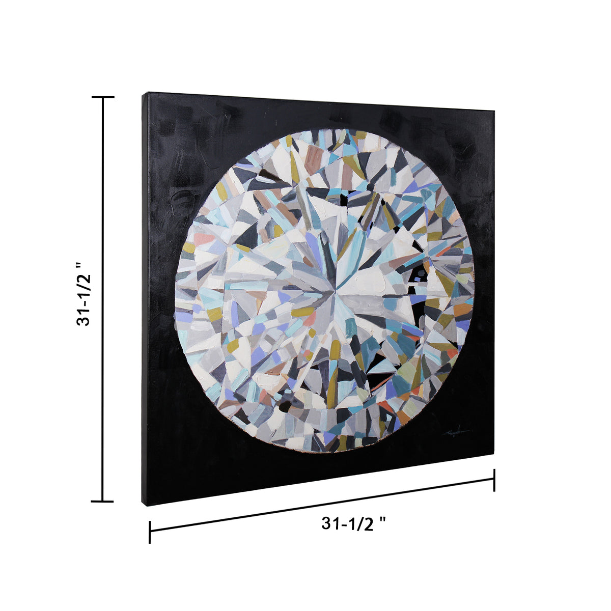 "Diamond" Oil Painting