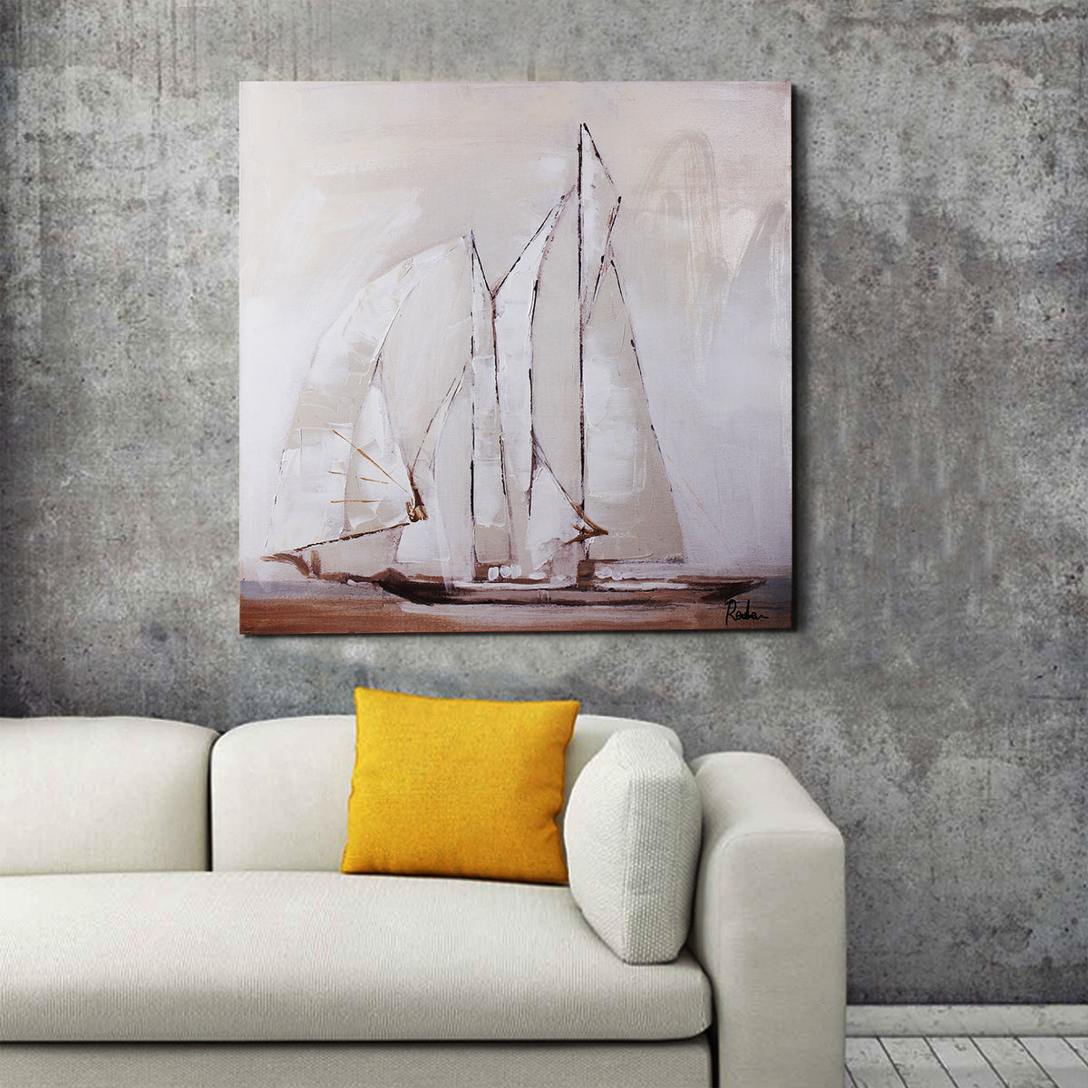 "Sail II" Oil Painting