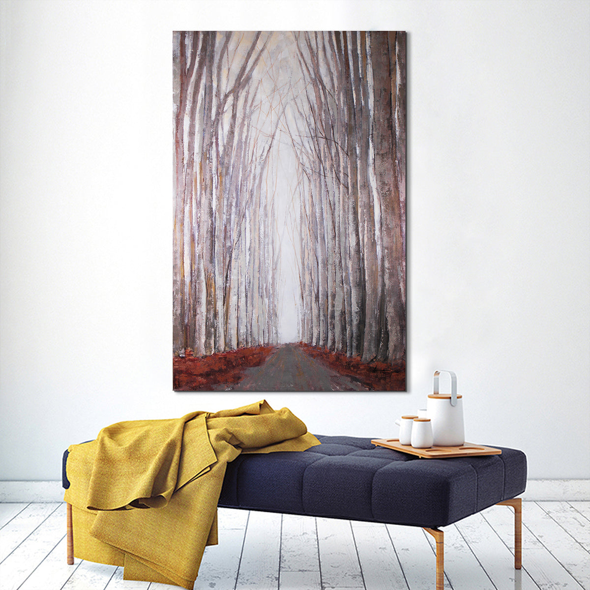 "Leaving is Returning" Oil Painting