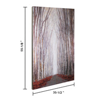 "Leaving is Returning" Oil Painting