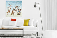 "Swingin' Friends" Oil Painting