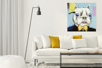 "Dapper French" Oil Painting