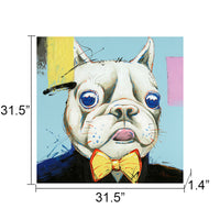 "Dapper French" Oil Painting