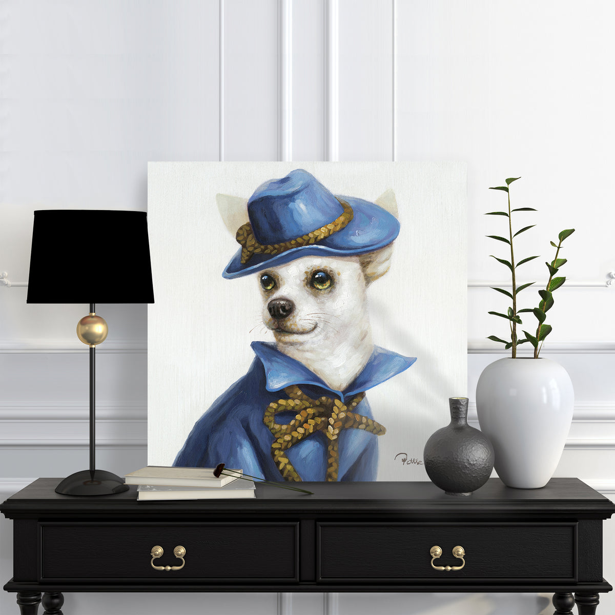 "Colonel" Oil Painting