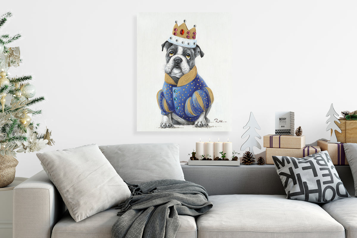 "Royal Bull" Oil Painting