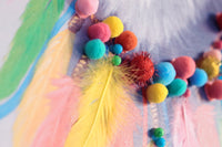 "Feathered Llama" Oil Painting