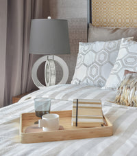 "Akashi" Annular Base 26" Table Lamp