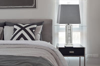 "Akashi" Sole Squared Base 32" Table Lamp