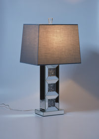 "Akashi" Gemma Squared Base 32" Table Lamp