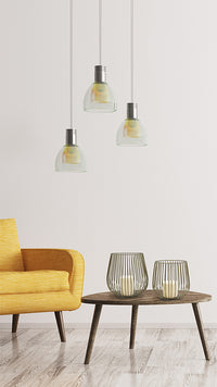 "Lieve" Metal Basket Candle Holders