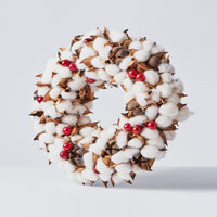 Handcrafted Cotton Wreath
