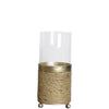 Magari “Lieve” Hurricane Candleholders with Rope