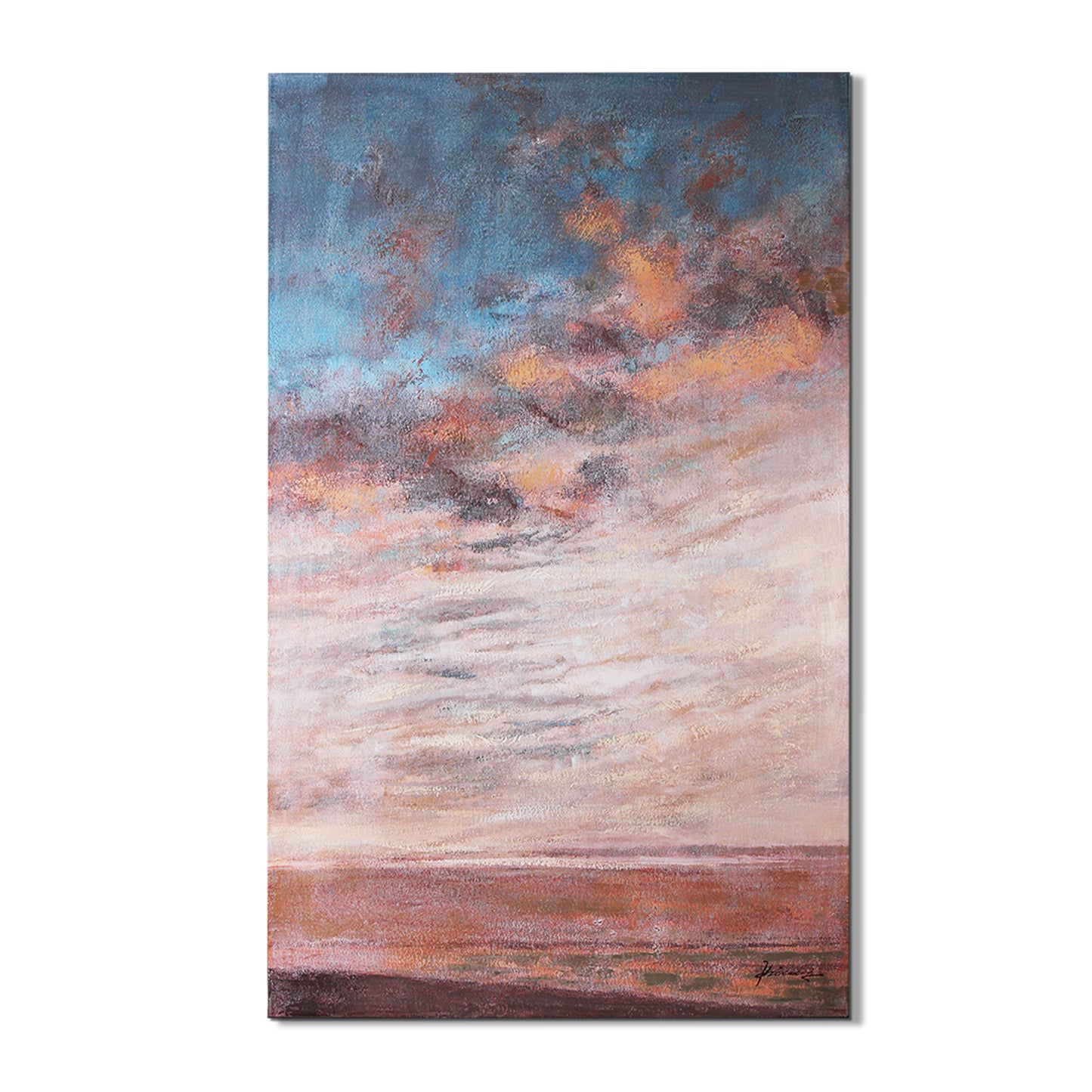 "Sunset Beach" Oil Painting