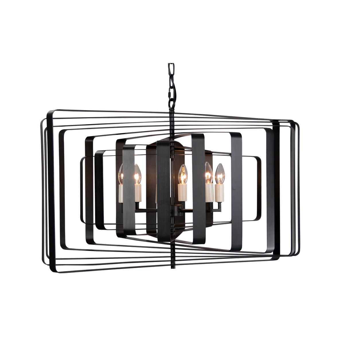 "Torcia III" Candle-Syle Chandelier