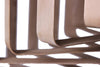 "Torcia II" 6-Light Candle-Syle Chandelier (Wood White)