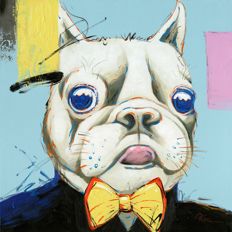 "Dapper French" Oil Painting