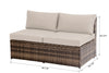 Baner Garden “Nat” PE Wicker Sectional Sofa Patio Set
