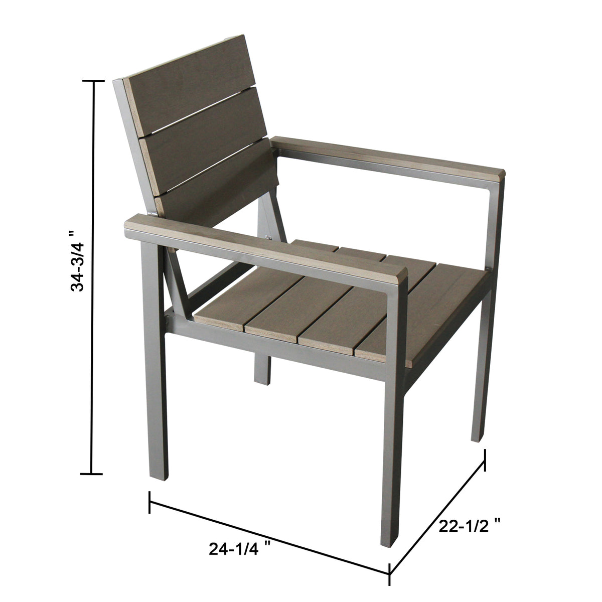 Magari Corte I Outdoor Dining Set, 7 Pieces