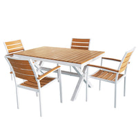 Magari Corte II Outdoor Dining Set, 5 Pieces