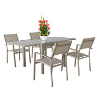 Magari Corte Ingrandire I Outdoor Dining Set, 5 Pieces