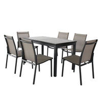 Magari Corte Ingrandire II Outdoor Dining Set, 7 Pieces