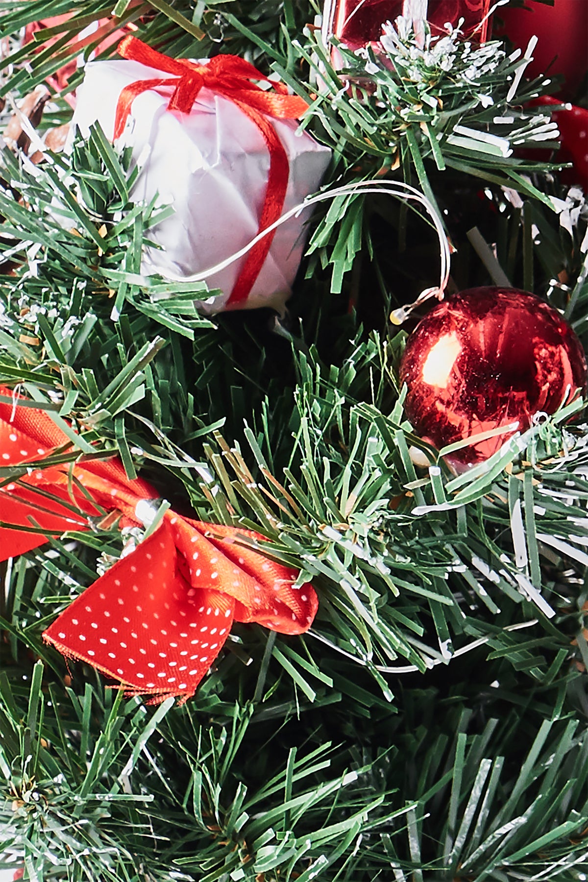 Tabletop Christmas Tree with LED Light and Ornaments