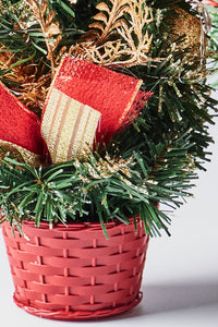 Tabletop Christmas Tree with LED Light and Ornaments