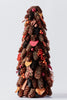 Handcrafted Tree with Pinecones and Wood Chips